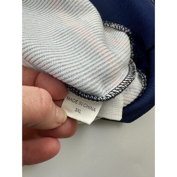 USA Soccer Ugly Christmas Sweater Shirt Pullover Lightweight Blue Red Mens 3XL - Picture 7 of 13